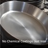 COOKLIFE 12 Inch Lightweight Pre-Seasoned Cast Iron Skillets - Smooth