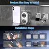 Smart Wall Mount Electric Toothbrush Holder for Bathrooms, White
