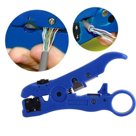 Rg11 Tools Wire Strippers 20×10×3 Coax Coaxial Cable Cutter Stripper Stripping Tool for Rg59 Rg6 Rg7 Rg11 Wire