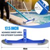 45 cm pool brush, pool cleaning brush, for cleaning pool
