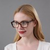 DXYXYO Square Reading Glasses for Women 2.5+ Blue Light Blocking