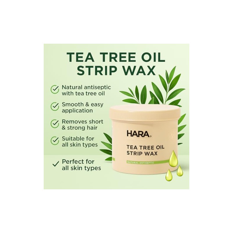 HARA Professional Soft Wax 425g – Variations (TEA TREE STRIP