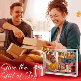 JANCHUN Resin Picture Frames Craft Kit, 16oz Resin Kit and Molds Complete Set with Photo Frame Word Stickers Gift for Couples, Family, Friends, Birthday, Graduation, Baby, Wedding, Back to School