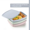 Bento Lunch Box for Kids and Adults – 3-Pcs Large