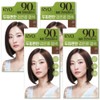 Ryo Scalp Comfortable Black Bean Dye 6.0 Brown 120g 4pcs / 려 두피편한 검은콩 염색 6.0 브라운 120g 4개