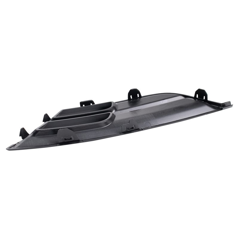 TRQ Front Left Fog Light Hole Cover Black Drivers Side