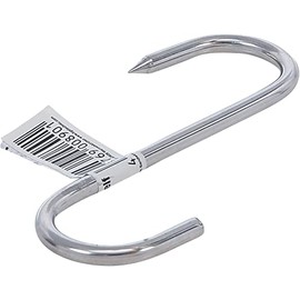 Kraftmann 80910 Butchers Hooks 100 mm, Stainless Steel