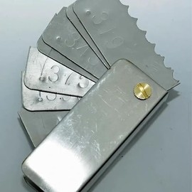 Garage Door Spring Measure Tool Commercial Pocket Wire Gauge - Measures Sizes 0.319 to 0.562