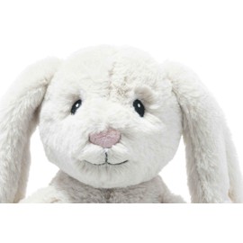 Steiff Soft Cuddly Friends My First Hoppie Rabbit 10", Premium Stuffed Animal, Cream