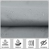SUNNY GUARD Balcony Privacy Screen 75x400cm Fence Screen for Balcony