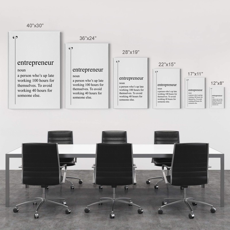 Smile Art Design Entrepreneur Definition Black and White Dictionary Motivational