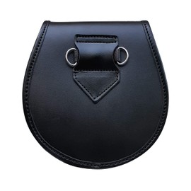 CLOUD KILT White Bovine Cow Sporran