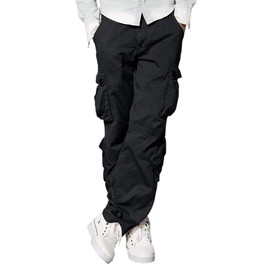 Match Men's Wild Cargo Pants(Dark Gray,38)