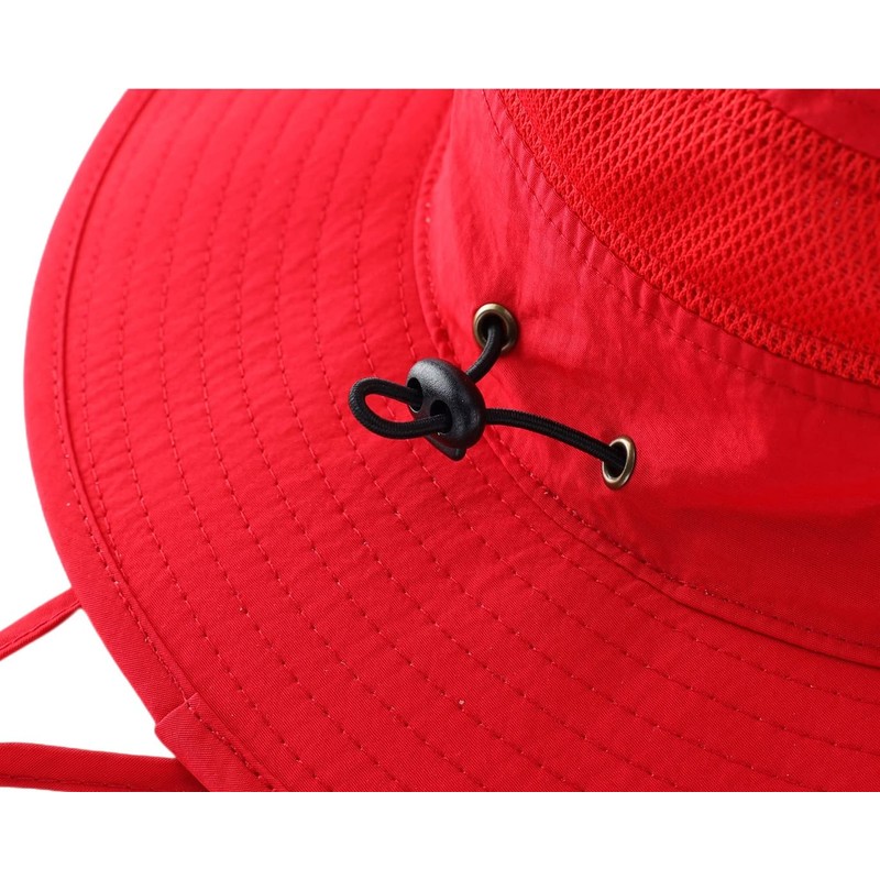 [Connectyle] UPF 50+ Men's Ladies Mesh Safari Hat Wide Brim