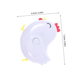 Gadpiparty Cartoon Chicken Measuring Tape Portable Tape for Accurate Body Measurements Adorable Chick Design for Boy Girl Compact and Lightweight Sewing Tool Long Wide