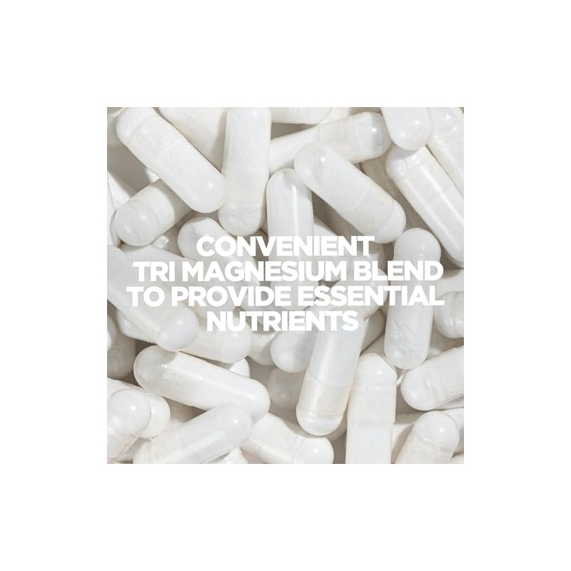 Myprotein Tri-Magnesium Capsules | 90 Capsules (30 Servings) Multi-Source Magnesium