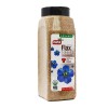 Badia Organic Ground Flax Seed 16oz - High Fiber Omega-3