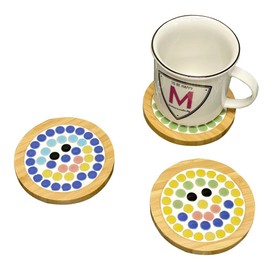 Mino Clay Craft Kit "Mosaic Tile Coaster Handmade Kit"