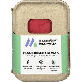 mountainFLOW 植物ベース 生分解性 石油フリー スキー/スノーボードホットワックス 暖かい (20~36F | -7~2C)