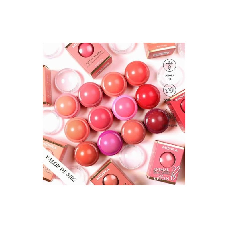 Moira Rubor Soft Blush Balm (003, Dreamer)