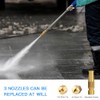 Jet Nozzle 2-in-1 High Pressure Power Washer, Watering Sprayer Cleaning