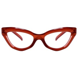 Eyekepper Cat-eye Style Reading Glasses for Women Chic Readers - Red +3.00