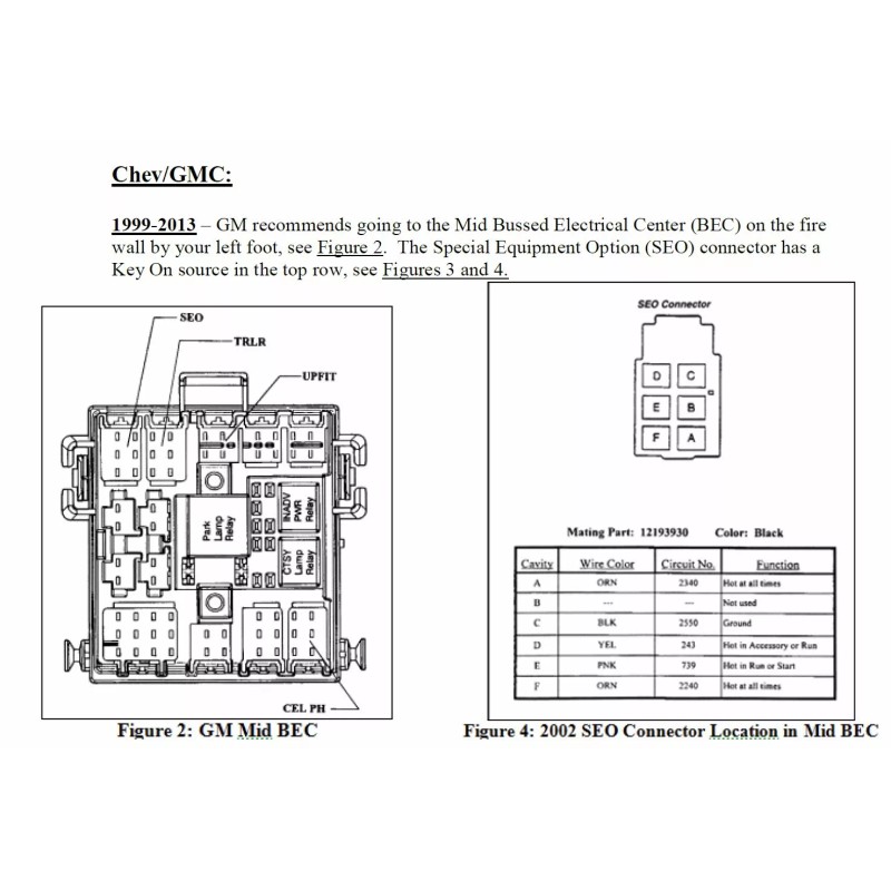 DELPHI 1999-2006 GM UPFITTER CHEVY GMC JUNCTION BLOCK CONNECTOR OEM