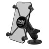 RAM MOUNTS X-Grip Large Phone Mount with Drill-Down Base RAM-B-138-UN10