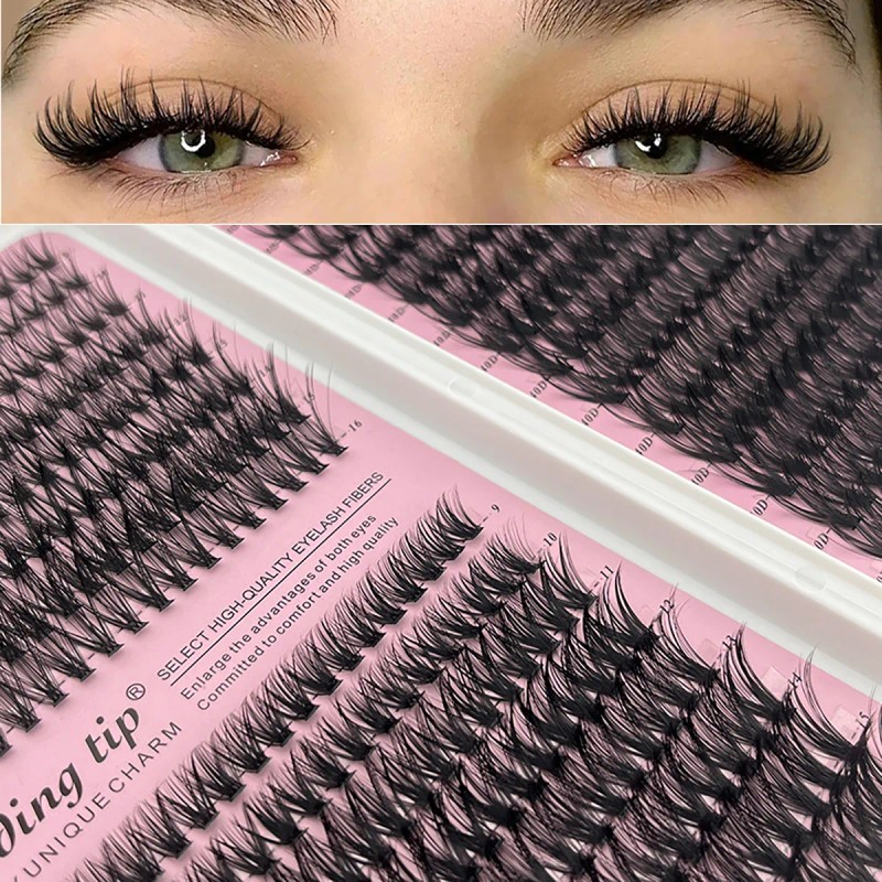 Kit De Extensión Para Pestañas Naturales 30d40d50d 8-16 Mm