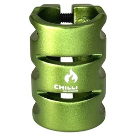F26 Chilli Pro Scooter Stunt Scooter I Pearl I Base I Rocky I Reaper I Pedal I Scooter I for Handlebars with Clamping Slot I Clamp I Bar Clamp (Pearl Green, 31.8)
