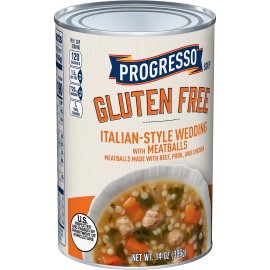 Progresso Gluten Free Wedding Soup With Meatballs  14 oz. Can