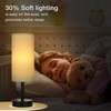 Grey Touch Nightstand Lamps for Girl - Small Bedside Lamp