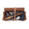 The Brighton Beard Co. Ruxley Leather wash Bag