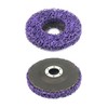 QWORK® 5Pcs Angle Grinder Discs, 4.5Inch/115Mm Discs Stripping Wheel, For