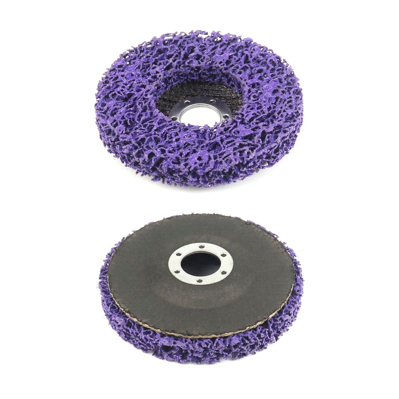 QWORK® 5Pcs Angle Grinder Discs, 4.5Inch/115Mm Discs Stripping Wheel, For