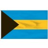 Flag of The Bahamas  3x5  Ft Polyester. Caribbean Islands