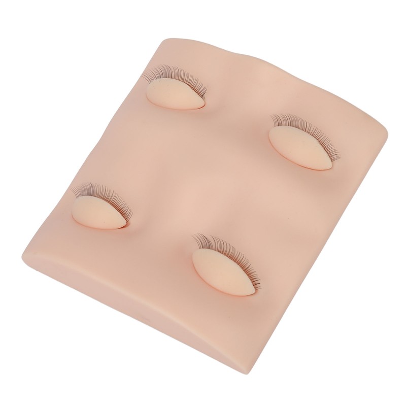 Lash Mannequin Head with with 3 Pairs Replacement Eyelids Realistic