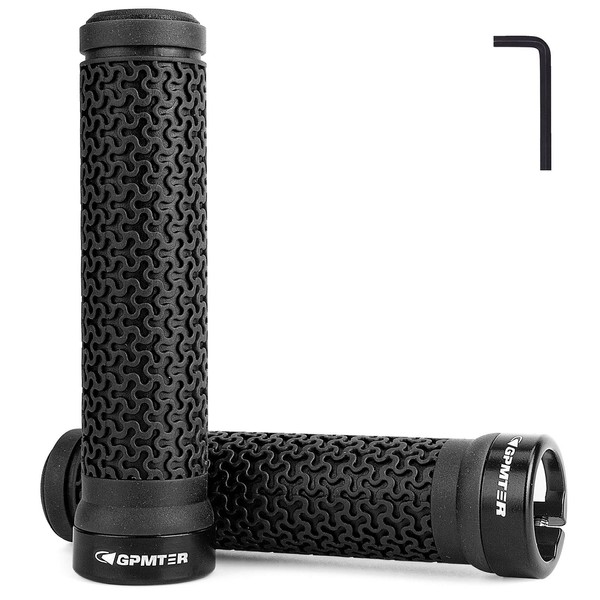 GPMTER GPMTER Bike Handlebar Grips, Single Lock-on Bicycle Grips Handle