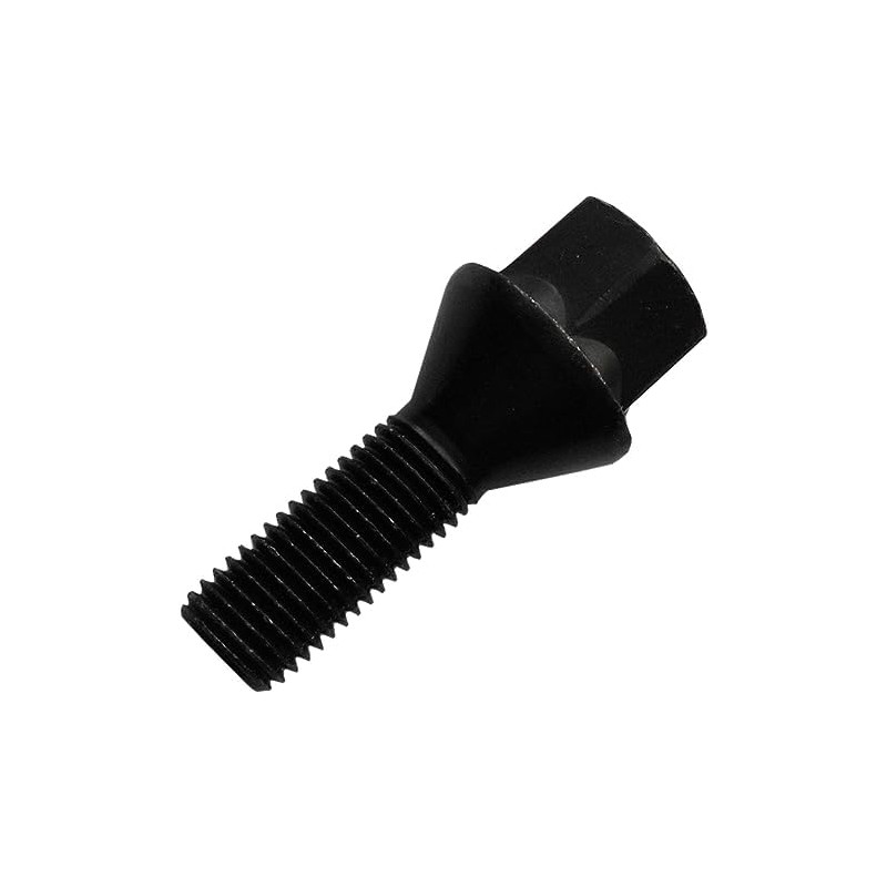 10 Wheel Bolts Wheel Bolts Taper Collar Black M14 x