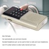 L‑328 Mini FM Radio Speaker Portable Multifunction USB Music MP3