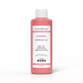 Aroma Depot Cherry Perfume/Body Oil (7 Sizes) Our Interpretation, Premium Quality Uncut Fragrance Oil (16 Ounce Plastic Bottle (480ml))