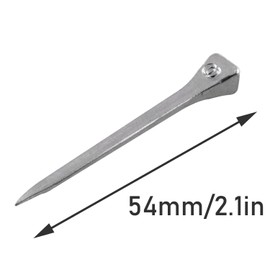 JJHXSM 30PCS Horseshoe Nails E6 Equestrian Sport Equipment Horse Training Supplies Tool for Fixed Lead or Glass