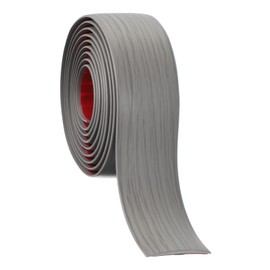 PATIKIL Self Adhesive Floor Transition Strip 1.6 in x 6.6 Ft, Vinyl Laminate Floor Flat Divider for Joining Floor Gaps Doorways Carpet Cover Floor Tiles Gray Wood Grain