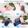 1 MIDDLE ONE Body Pillow for Adults, Bolster Pillow with