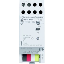 GIRA 543300 Wireless Switching Tastaktor Rain Sensor 1, ENET