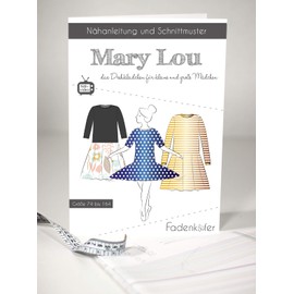 Sewing Pattern and Sewing Instructions - Children's Dress - Mary Lou