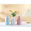 HUPADOBIL - Blue Small Ceramic vase Dry Flower Vases for