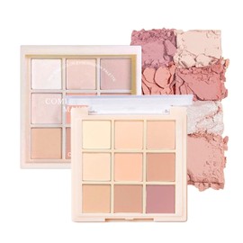 Eyeshadow Palettes, Matte Eye Shadow Palette, Nude Pink Eyeshadow MakeUp Palettes for Women, 9 Colour Natural Eyeshadows, Long Lasting Eye shadow for Women & Girls