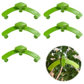 TUYOBG 5pcs Square Branch Typer 5 Pieces Tree Limb Spacers, Practical Fruit Tree Branch Separator and Adjustable Handle Branch Shaper - Sturdy Plastic Set for Precise Branch Bending