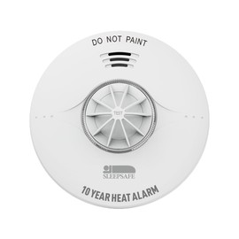 Arctic Hayes HT10L Interlinked Heat Alarm, White